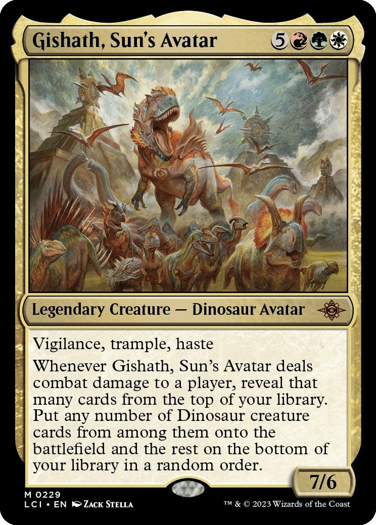 Gishath Sun’s Avatar (229) [LCI] - MTG Single