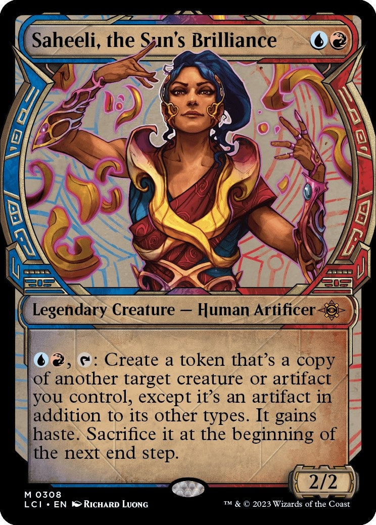 Saheeli the Sun’s Brilliance (Showcase) (308) [LCI] - MTG Single