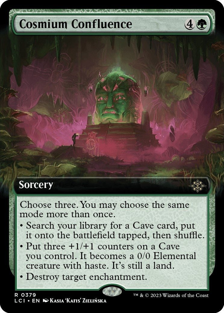 Cosmium Confluence (Extended Art) (379) [LCI] - MTG Single