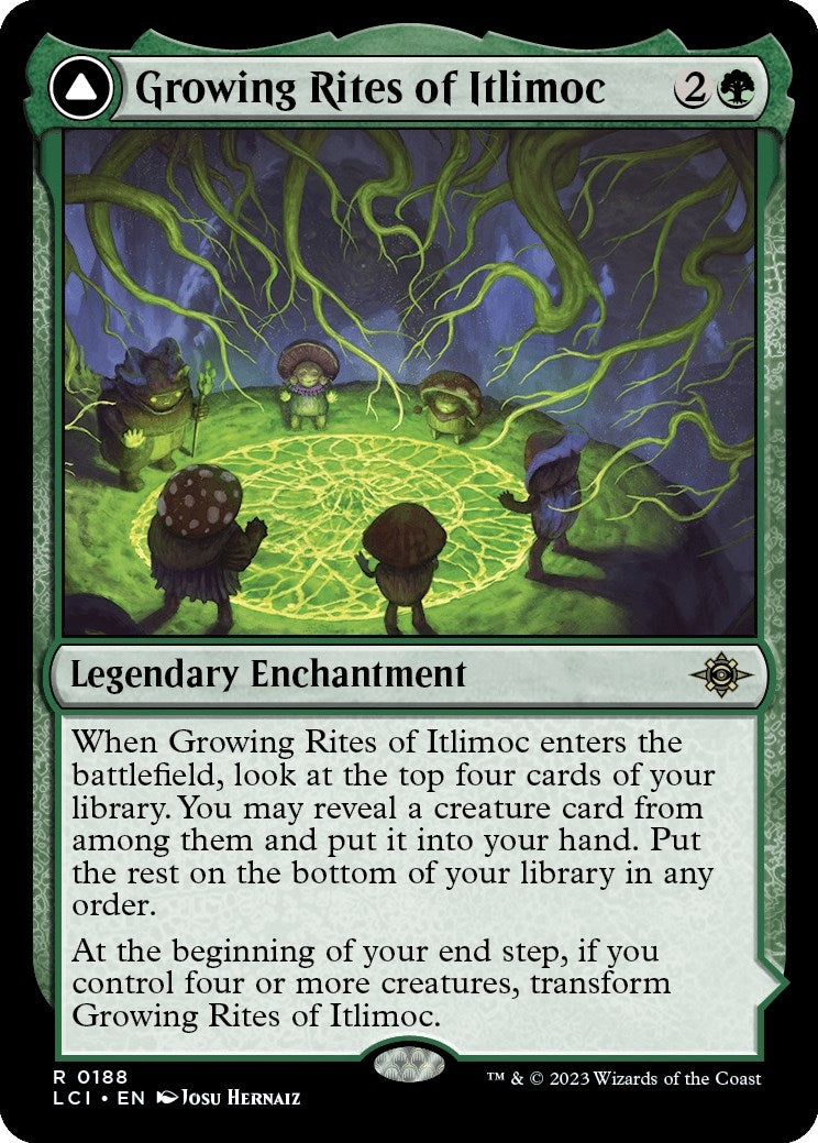 Growing Rites of Itlimoc (188) [LCI] - MTG Single