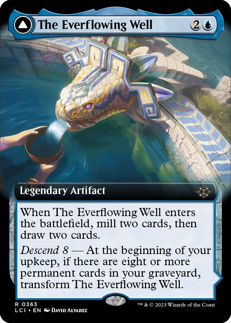 The Everflowing Well (Extended Art) (363) [LCI] - MTG Single