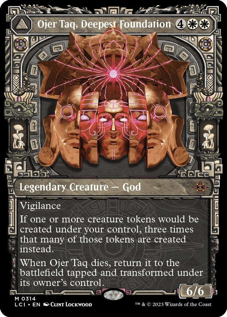 Ojer Taq Deepest Foundation (Showcase) (314) [LCI] - MTG Single