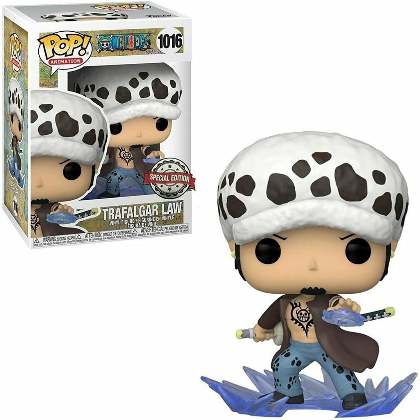 One Piece: Trafalgar Law (AAA Anime Exclusive) (1016) [POP!] - Funko Sealed
