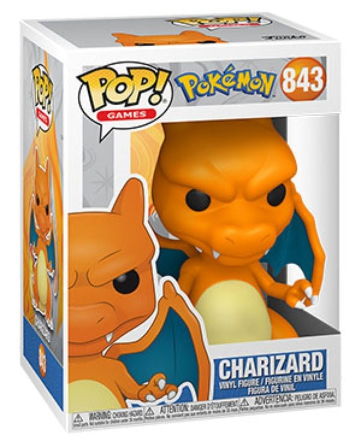 Pokemon: Charizard (843) [POP!] - Funko Sealed