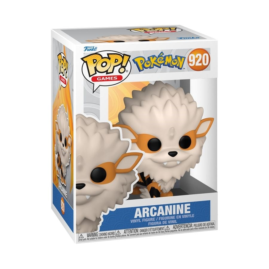 Pokemon: Arcanine (920) [POP!] - Funko Sealed