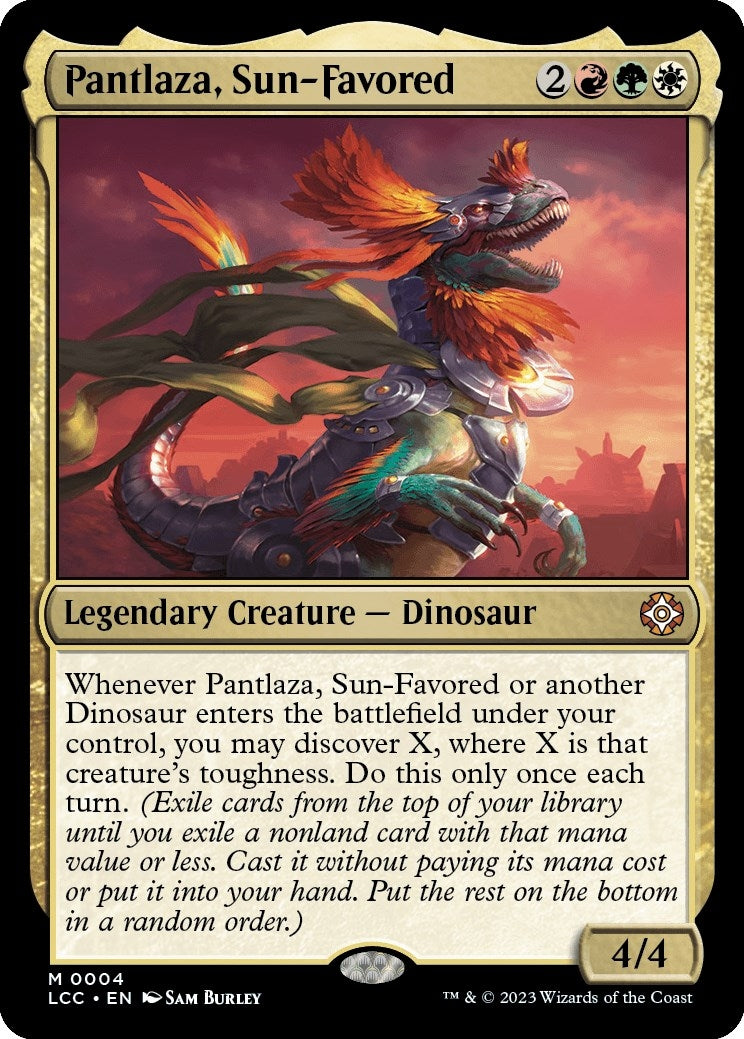 Pantlaza Sun-Favored (4) [LCC] - MTG Single