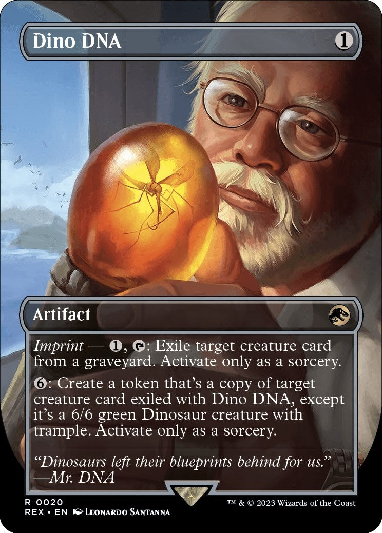 Dino DNA (Borderless) (20) [REX] - MTG Single
