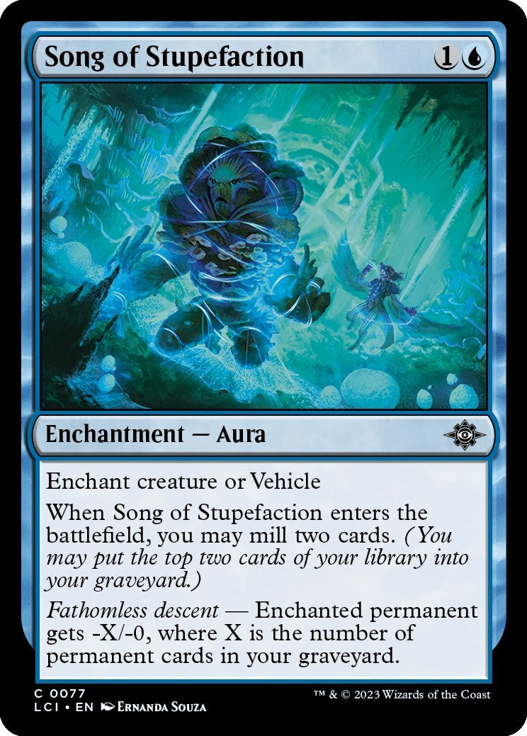 Song of Stupefaction (77) [LCI] - MTG Single
