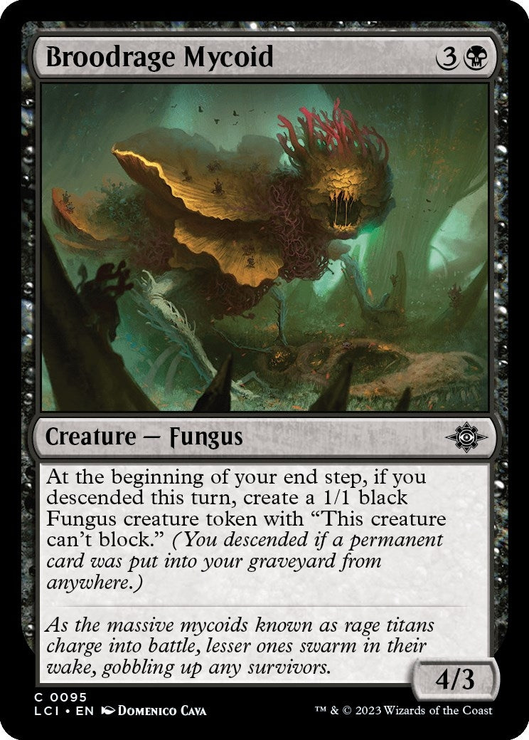 Broodrage Mycoid (95) [LCI] - MTG Single