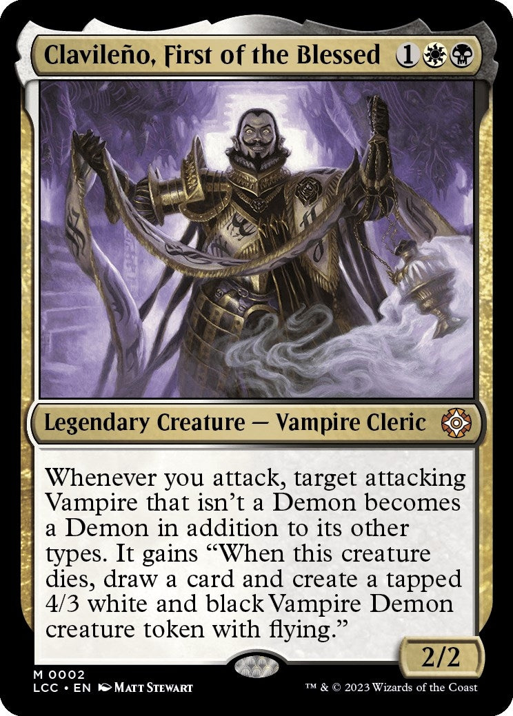 Clavileno First of the Blessed (2) [LCC] - MTG Single