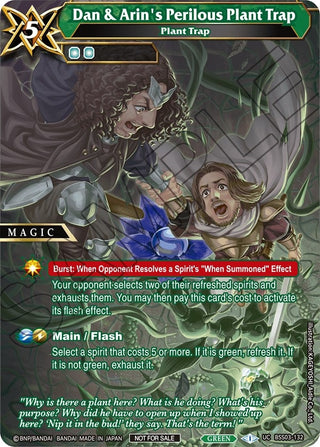 Dan & Arin’s Perilous Plant Trap (3132) [BSSP] - Battle Spirits Saga Single