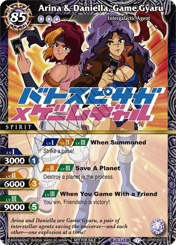 Arina & Daniella Game Gyaru (1) [BSSP] - Battle Spirits Saga Single