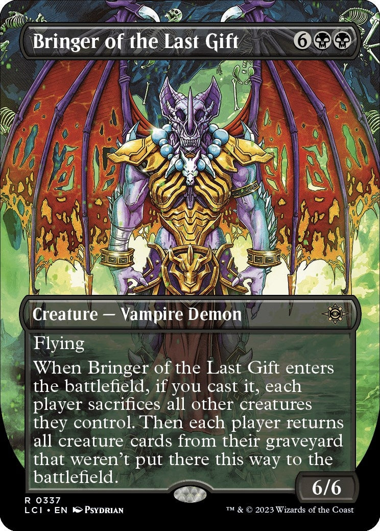 Bringer of the Last Gift (Borderless) (337) [LCI] - MTG Single