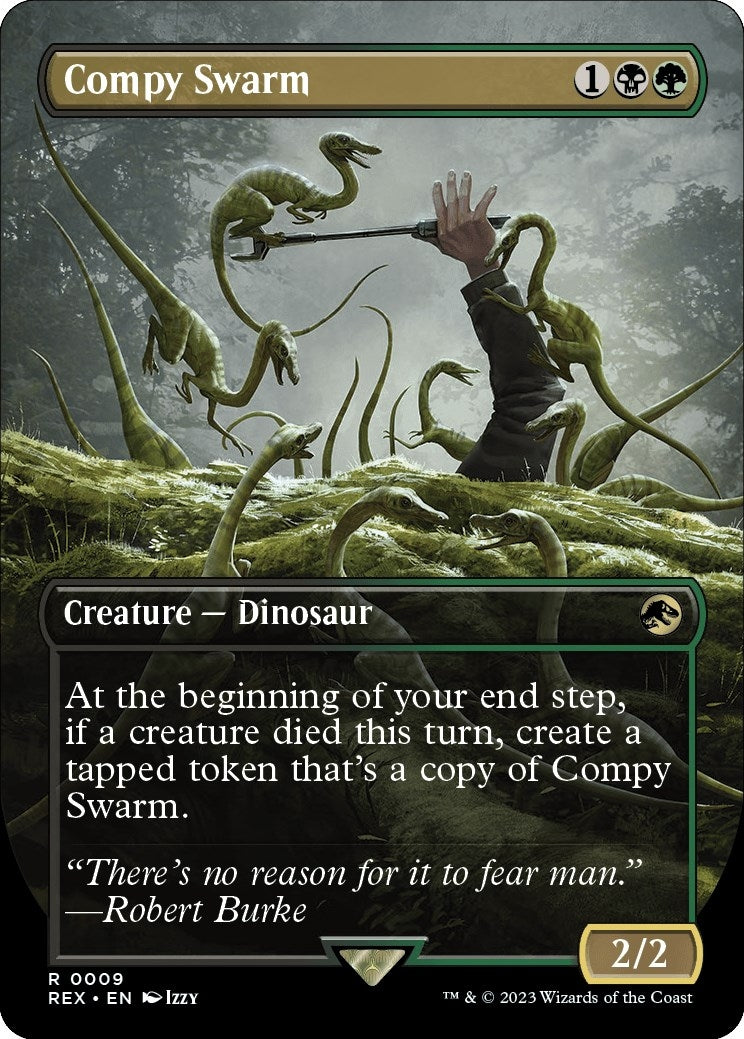 Compy Swarm (Borderless) (9) [REX] - MTG Single