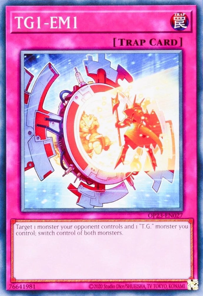 TG1-EM1 (23027) (OP23) - YuGiOh Single
