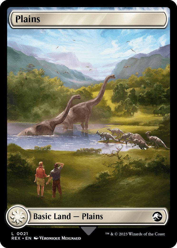 Plains (21) [REX] - MTG Single