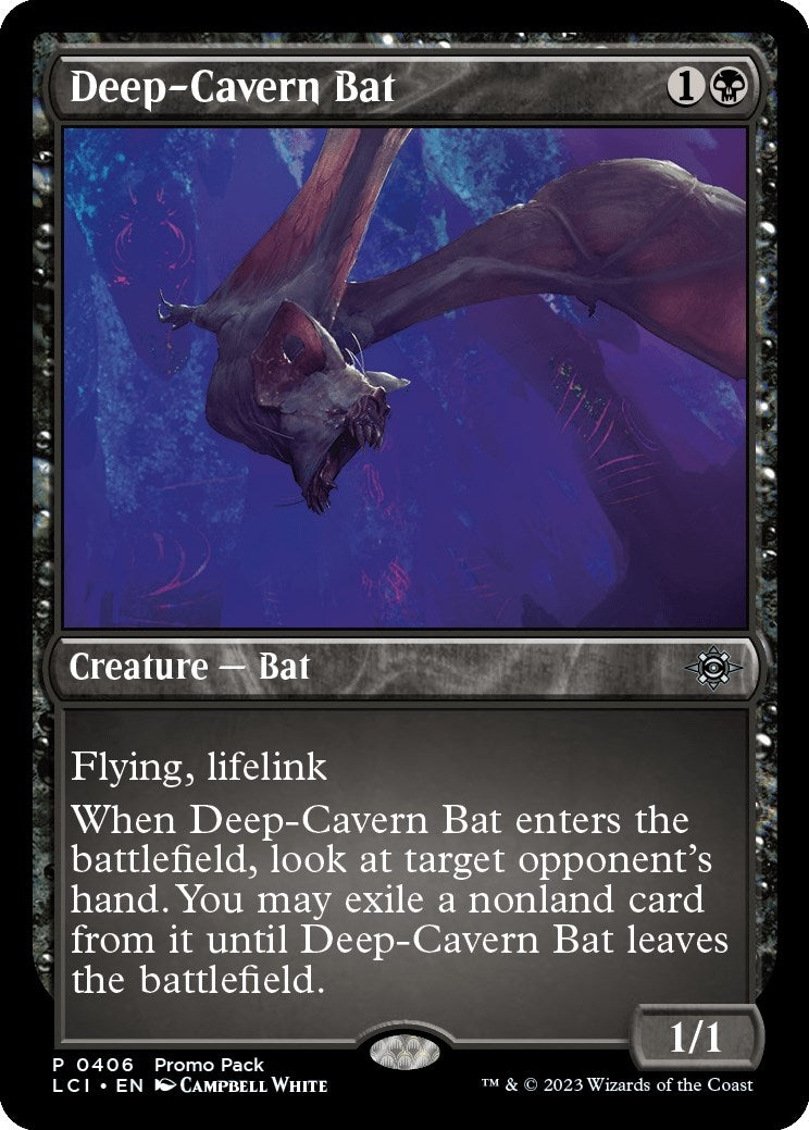 Deep-Cavern Bat (406) [PPLCI] - MTG Single