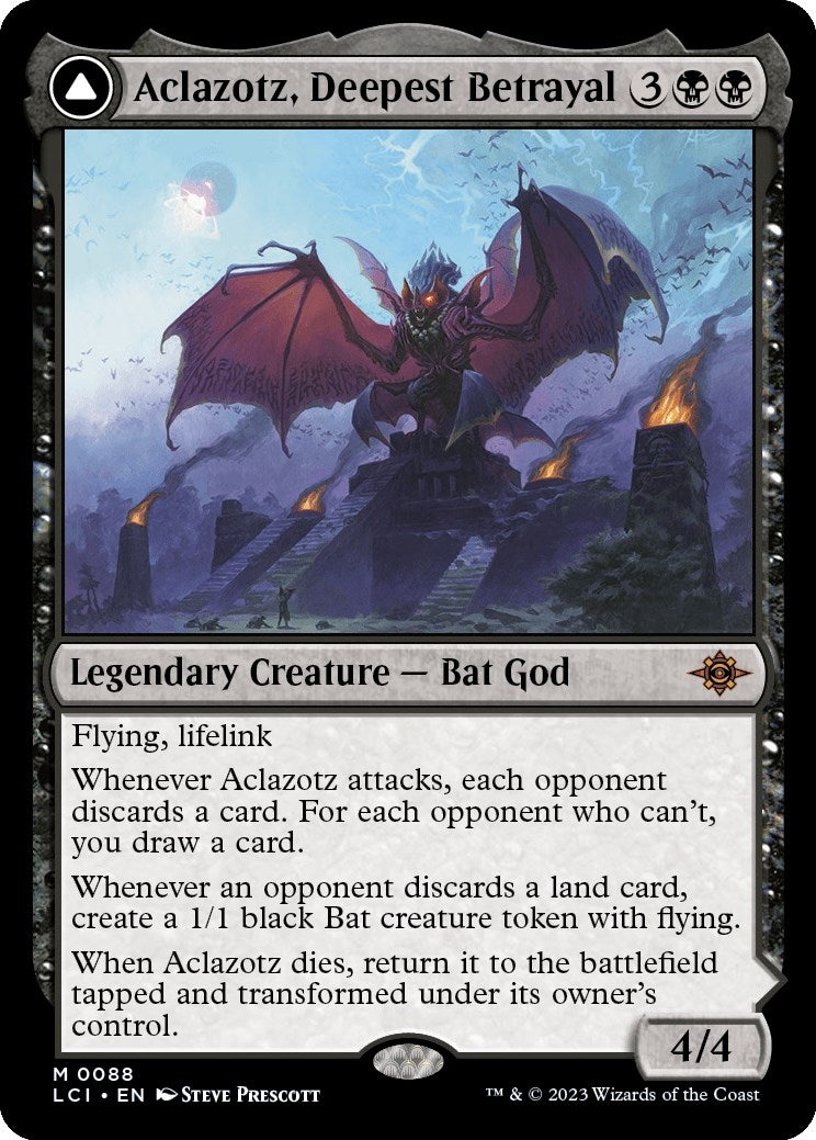 Aclazotz Deepest Betrayal (88) [LCI] - MTG Single