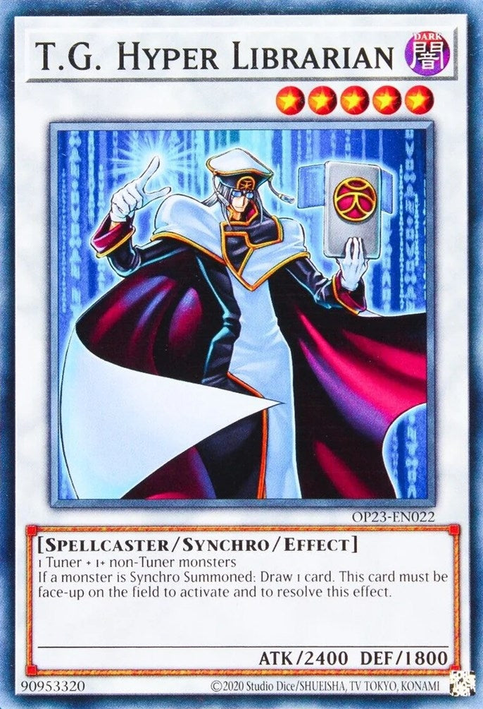 T.G. Hyper Librarian (23022) (OP23) - YuGiOh Single