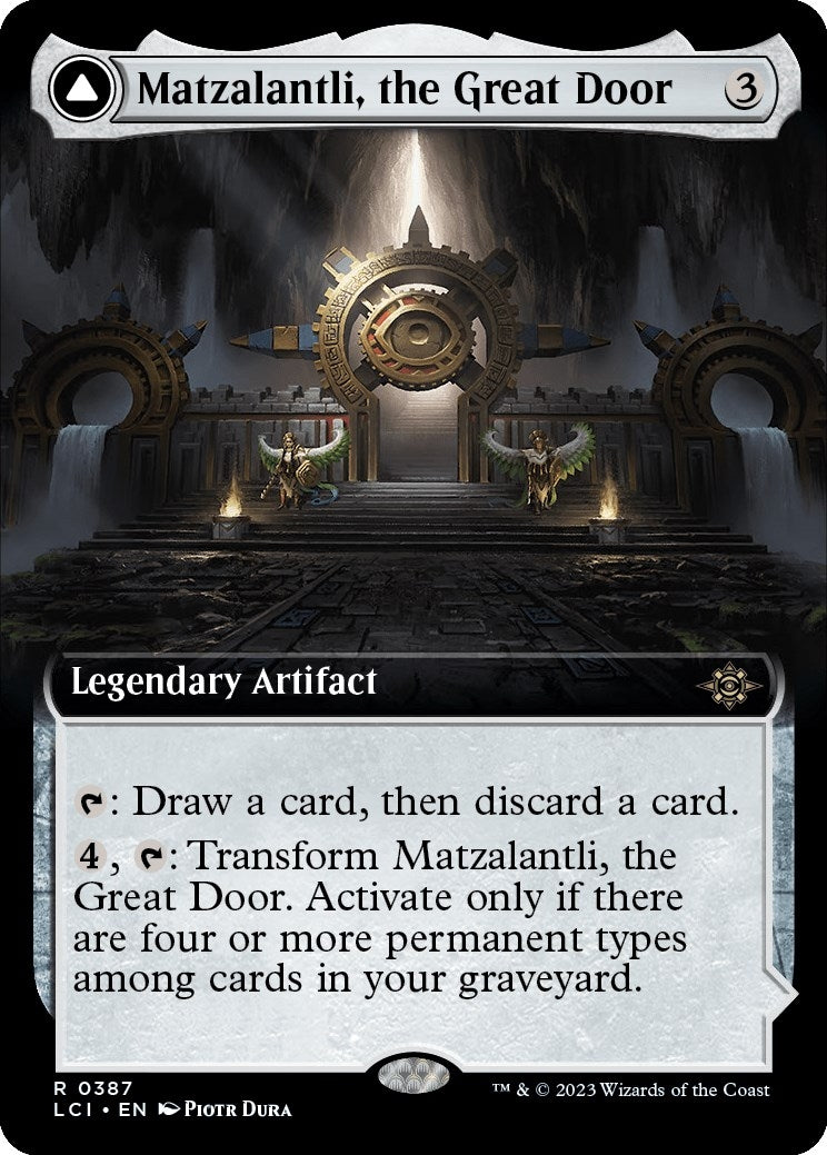 Matzalantli the Great Door (Extended Art) (387) [LCI] - MTG Single