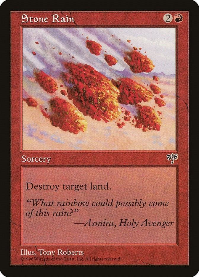 Stone Rain [MIR] - MTG Single