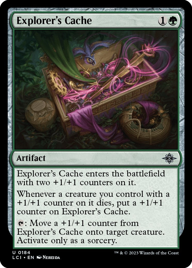 Explorer’s Cache (184) [LCI] - MTG Single