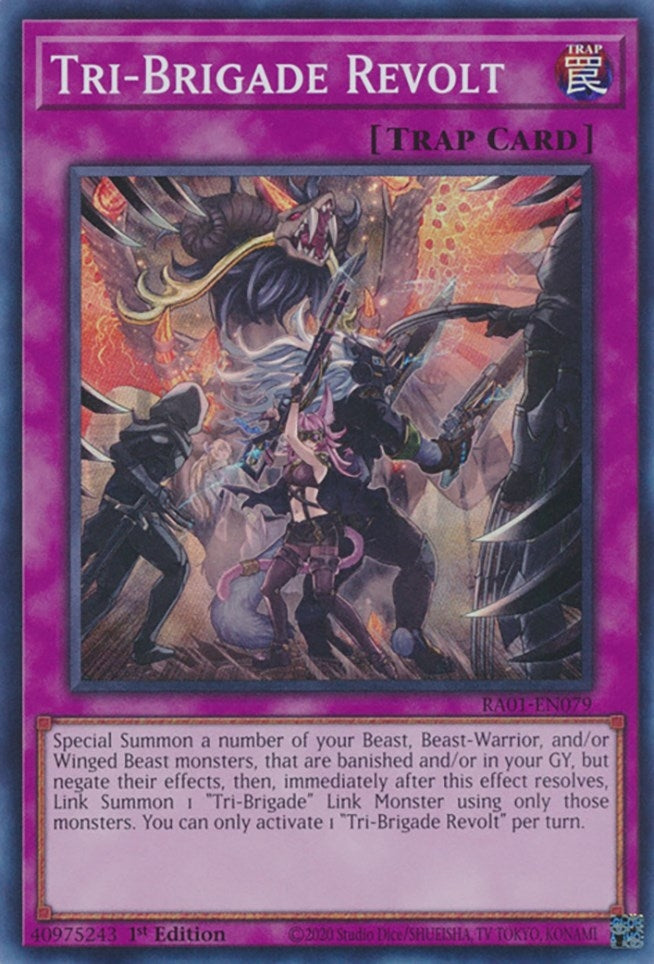 Tri-Brigade Revolt (1079) (RA01) - YuGiOh Single