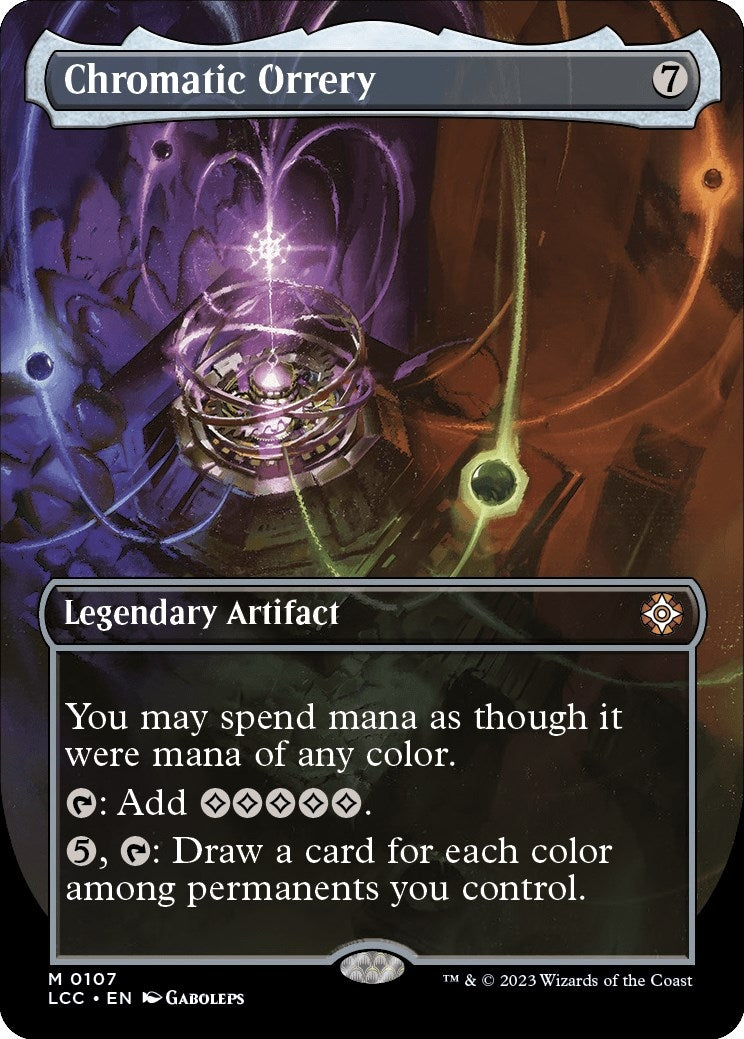 Chromatic Orrery (Borderless) (107) [LCC] - MTG Single