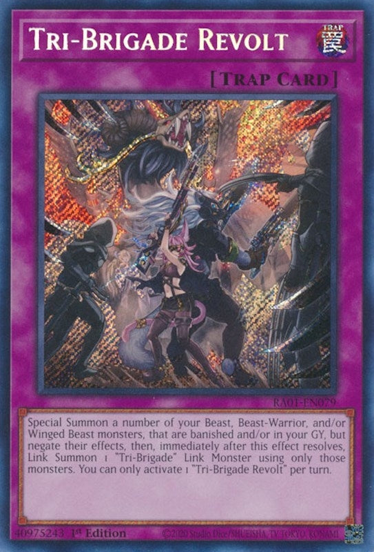 Tri-Brigade Revolt (Secret Rare) (1079) (RA01) - YuGiOh Single