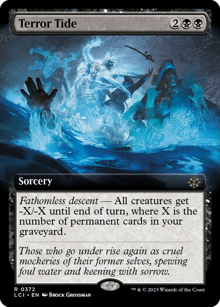 Terror Tide (Extended Art) (372) [LCI] - MTG Single