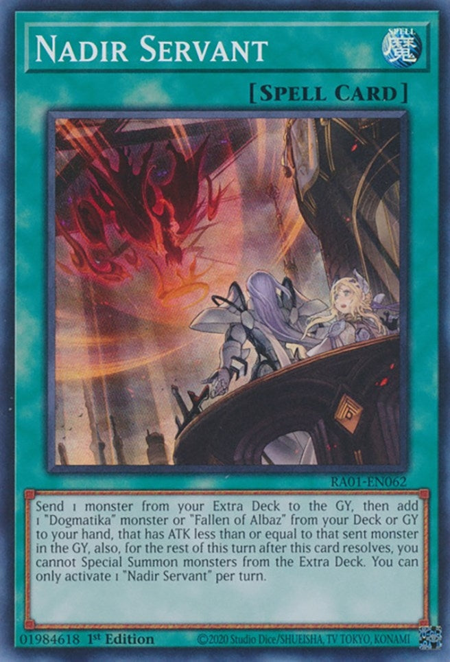 Nadir Servant (1062) (RA01) - YuGiOh Single