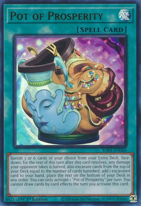 Pot of Prosperity (UR) (1066) (RA01) - YuGiOh Single