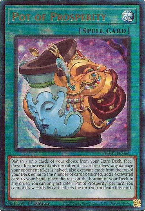 Pot of Prosperity (PUR) (1066) (RA01) - YuGiOh Single