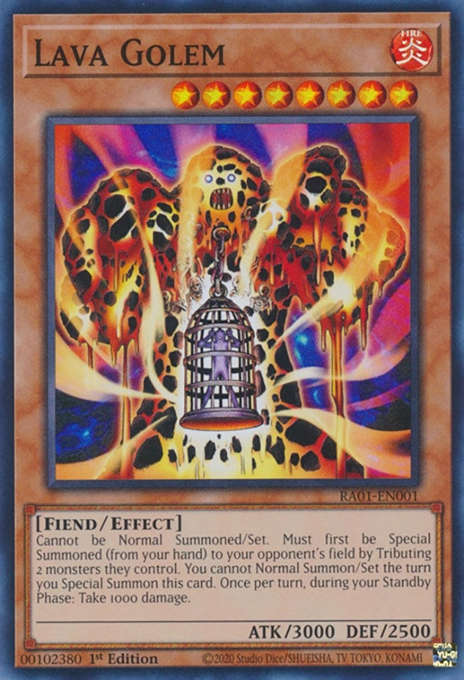 Lava Golem (1001) (RA01) - YuGiOh Single