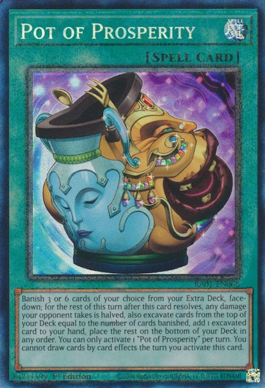 Pot of Prosperity (PCR) (1066) (RA01) - YuGiOh Single
