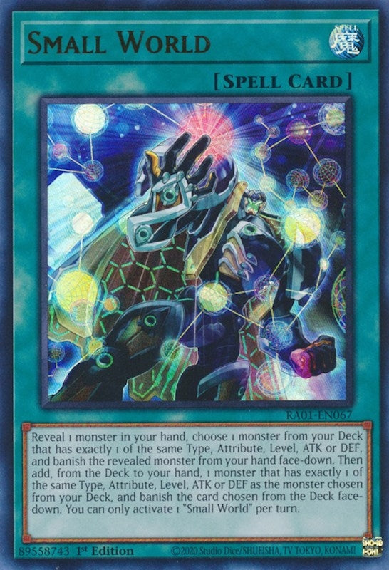 Small World (UR) (1067) (RA01) - YuGiOh Single