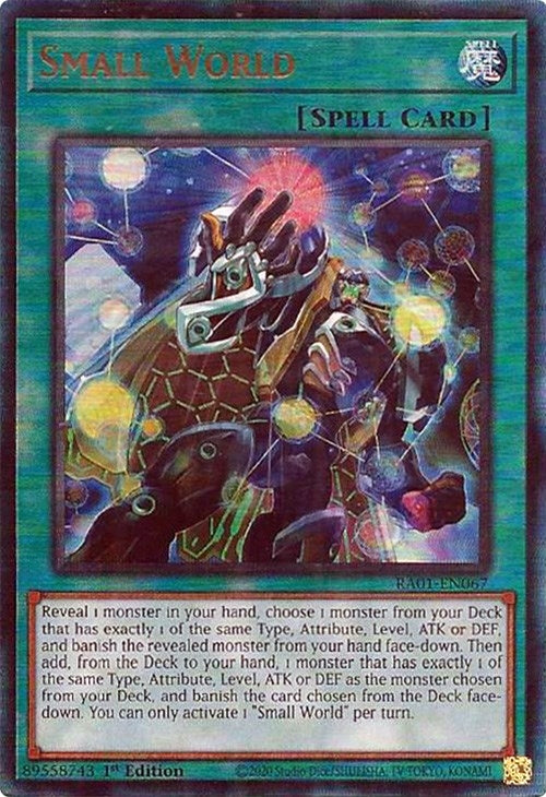 Small World (PUR) (1067) (RA01) - YuGiOh Single