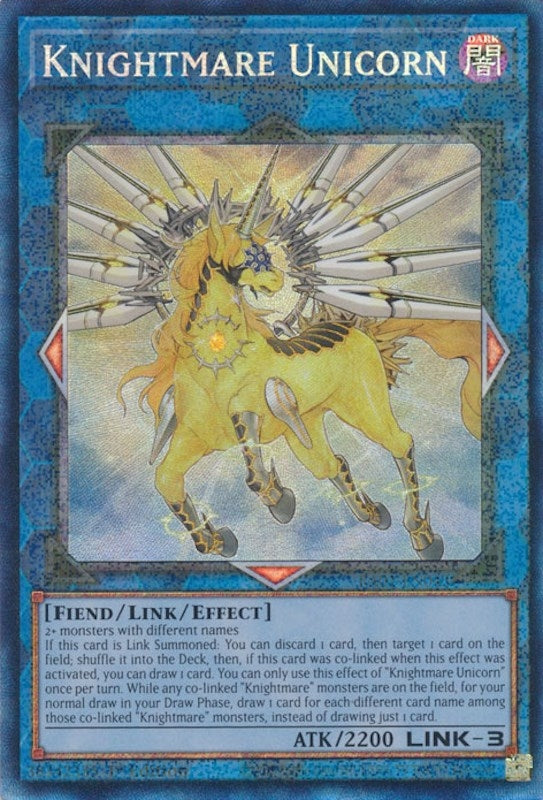 Knightmare Unicorn (PCR) (1043) (RA01) - YuGiOh Single