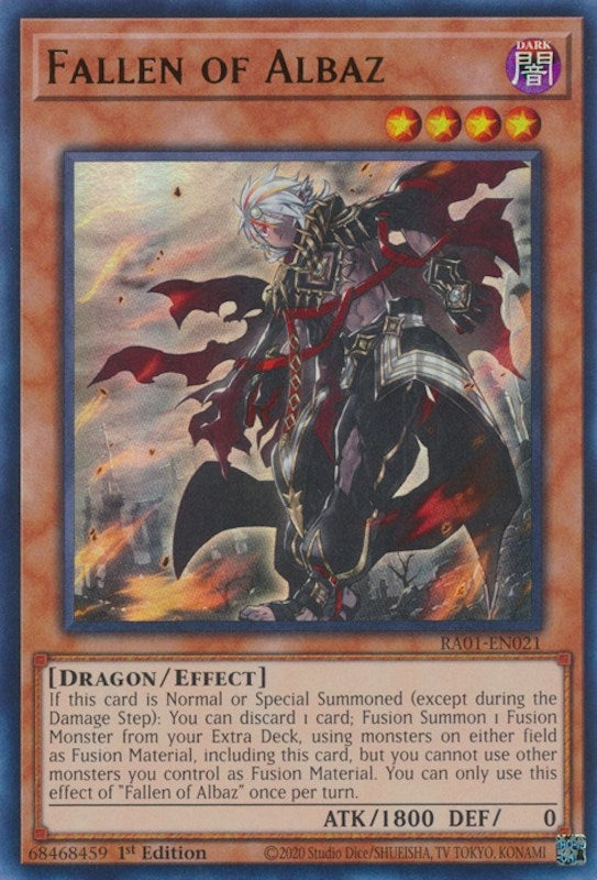Fallen of Albaz (UR) (1021) (RA01) - YuGiOh Single