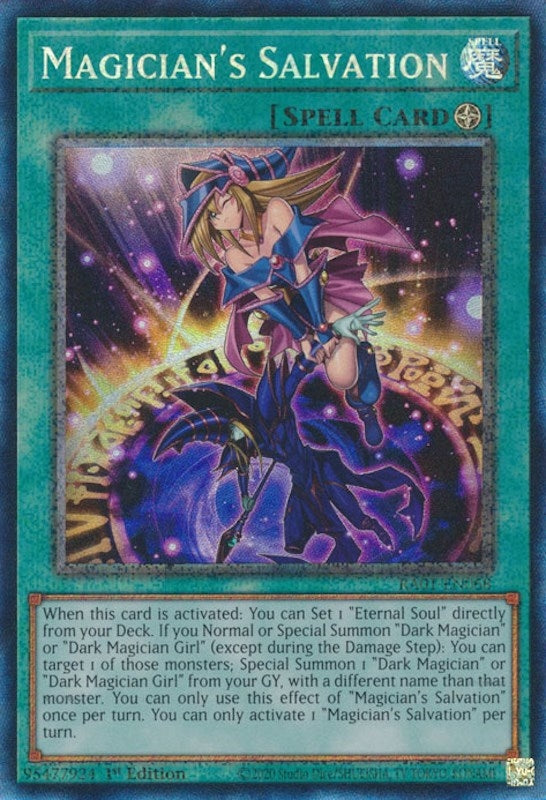 Magician’s Salvation (PCR) (1068) (RA01) - YuGiOh Single