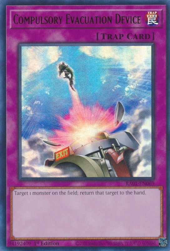 Compulsory Evacuation Device (UR) (1069) (RA01) - YuGiOh Single