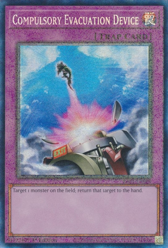 Compulsory Evacuation Device (PCR) (1069) (RA01) - YuGiOh Single