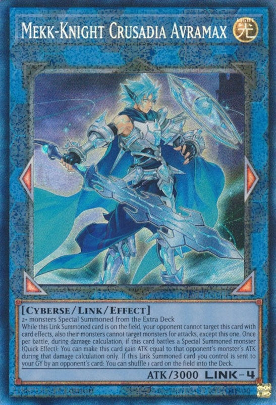 Mekk-Knight Crusadia Avramax (PCR) (1044) (RA01) - YuGiOh Single