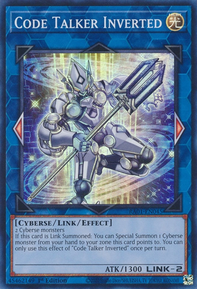 Code Talker Inverted (1045) (RA01) - YuGiOh Single