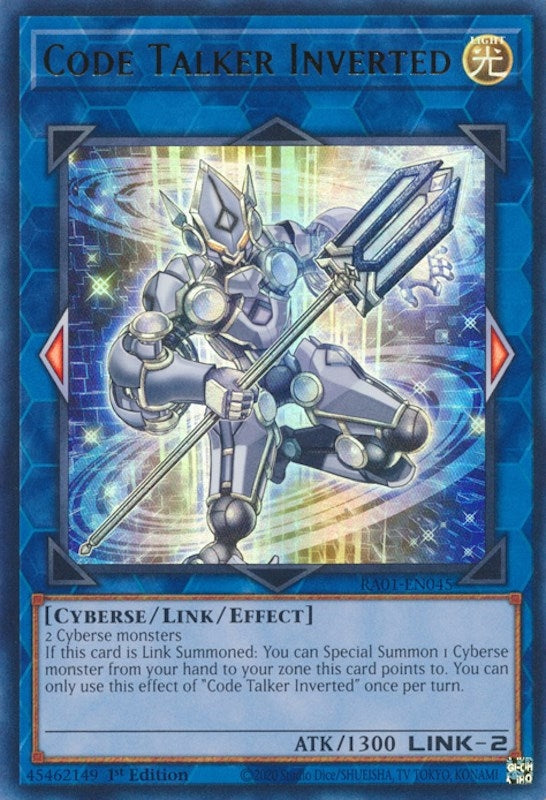 Code Talker Inverted (UR) (1045) (RA01) - YuGiOh Single