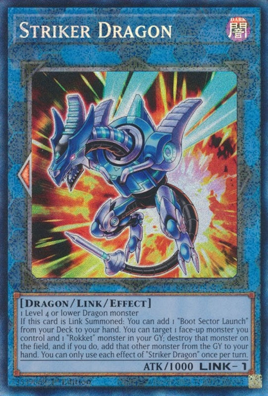 Striker Dragon (PCR) (1046) (RA01) - YuGiOh Single