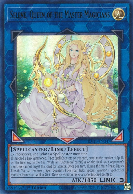 Selene Queen of the Master Magicians (UR) (1047) (RA01) - YuGiOh Single