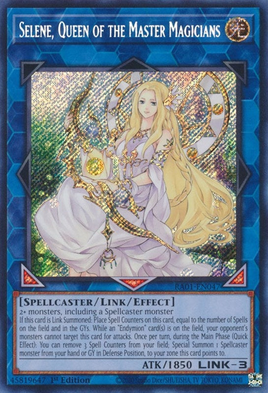 Selene Queen of the Master Magicians (Secret Rare) (1047) (RA01) - YuGiOh Single