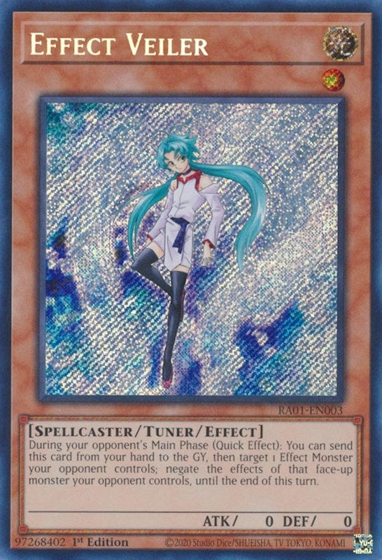 Effect Veiler (Secret Rare) (1003) (RA01) - YuGiOh Single