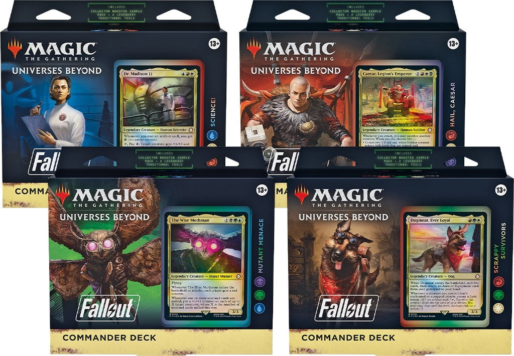 Universes Beyond: Fallout Commander Deck Case [PIP] - MTG Sealed